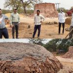 अवैध ईट भट्‌ठे पर कार्रवाई