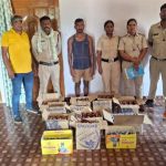ओडिसा की बीयर-व्हिस्की समेत 96 लीटर से ज्यादा शराब जब्त