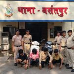 शराब के लिए राहगीरों से वसूली और मंडी में मारपीट करने वाले 4 शातिर बदमाश गिरफ्तार