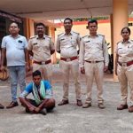 बारनवापारा क्षेत्र से एक आरोपी गिरफ्तार