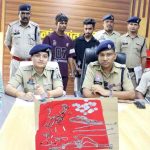 कौरिनभांठा स्थित सूने मकान में हुई ब्लाइंड चोरी का खुलासा
