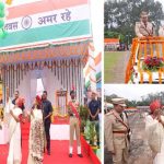 मंत्री लक्ष्मी राजवाड़े ने ध्वजारोहण कर ली परेड की सलामी