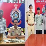 चोरी की 2 अलग-अलग वारदातों का खुलासा, 4 आरोपी गिरफ्तार
