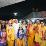 भव्य शोभायात्रा में शामिल हुए कैबिनेट मंत्री देवांगन