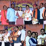 उप मुख्यमंत्री विजय शर्मा ने कौशिक समाज की प्रतिभाओं का किया सम्मान