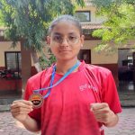ताइक्वांडो प्रतियोगिता में यूनानी ने जीता जीता रजत पदक