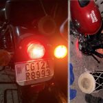 तेज रफ्तार बुलेट ने मारी टक्कर