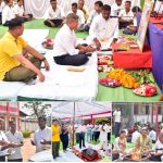 विजयदशमी के पावन अवसर पर पुलिस लाइन गरियाबंद में हुआ पारंपरिक शस्त्र पूजन